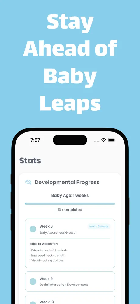 Baby Tracker: Leaps & Weeks screenshot 4